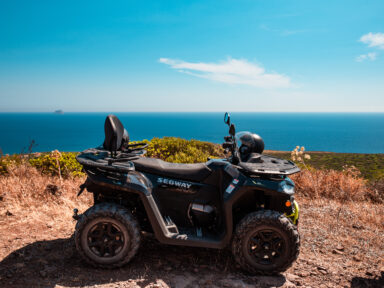 Panorama-Quad-Tour an der Küste